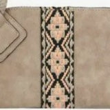 Fashion Aztec Wristlet Clutch Bag Stone