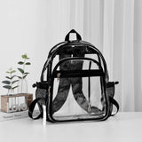 Clear Stadium Backpack with Black Trim