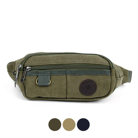Tactical Style Fanny Pack Belt Bag Sling Bag Olive
