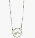 Grand Adventure Silver Mountains Necklace