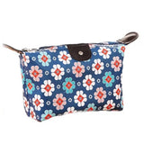 Floral Waterproof Cosmetic Bag