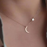 NEW MOON Charm NECKLACE