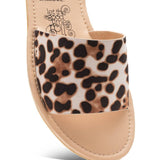 Catwalk Leopard Slide Sandals