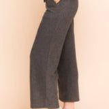 Cropped Knit Sweater Lounge Pants