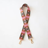 Pink Aztec Purse Strap