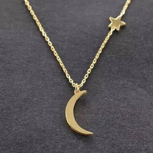 NEW MOON Charm NECKLACE