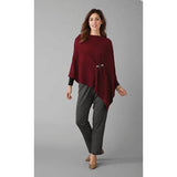 Fig Lightweight Soft Knit Ponchos Shawl Wrap Scarf - Wear Multiple Ways