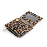Cheetah Print Mini Snap Wallet/Card Holder