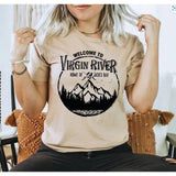 Welcome to Virgin River Jack's Bar Graphic Tee