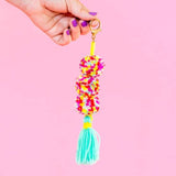 Colorful Pom Pom Tassel Key Chain