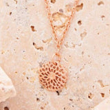 November Chrysanthemum Birth Month Flower Jewelry Set