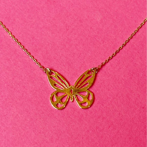 Secret Garden Butterfly Necklace