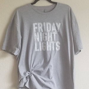Game Day Grey T-Shirt - "Friday Night Lights" M