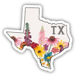 Texas State Wildflower Vinyl Sticker