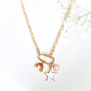 Rainbow Dream Charm Necklace