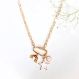 Rainbow Dream Charm Necklace