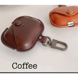 Coffee Leather AirPod Pro Case