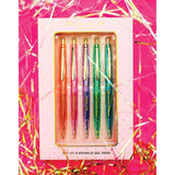 5 Pen Sparkle Gel Ink Pen Set